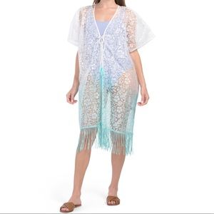 NWT America & Beyond Swimsuit Beach Cover dress OS vacation honeymoon pool gear